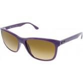 Ray-Ban RB 4181 Sunglasses Opal Violet Frame/Brown Lens