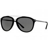 Versace Men 1506905003 Black Matte/Grey Sunglasses 58mm