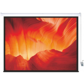 Motorized Remote Projection Screen 305 x 229 cm (150") ( 10' x 7'.7" ) Mat White 4:3