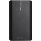 PNY Technologies PowerPack T6600 1A/2.4A 6600mAh Rechargeable Battery (Black)