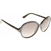 Tom Ford 0343 83F Pink and Blue Milena Butterfly Sunglasses Lens Category 2