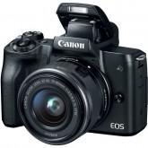 Canon EOS M50 Mirrorless Digital Camera with 15-45mm Lens (Black) 