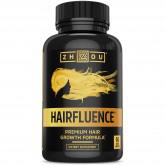 HAIRFLUENCE - Hair Growth Formula For Longer, Stronger, Healthier Hair - For All Hair Types - Veggie Capsules