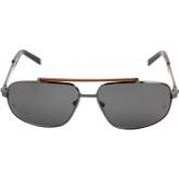 MontBlanc Men's MB455S Metal Sunglasses