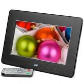 Micca M707z 7-Inch 800x480 High Resolution Digital Photo Frame With Auto On/Off Timer, MP3 and Video Player (Black)