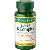 Nature's Bounty B-Complex with Folic Acid Plus Vitamin C