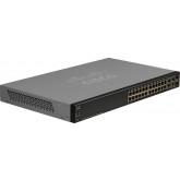 Cisco SF300-24PP 24 Port Managed PoE+ Switch with 2 Ports Giga Uplinks,2 SFP Slots 