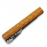 Wood Tie Clip, 1.5 Inch Palo Santo