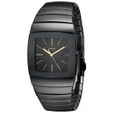 Rado Men's R13724192 Sintra Analog Display Swiss Quartz Black Watch