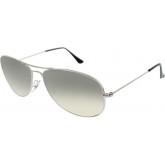 Ray-Ban RB3362 Cockpit Sunglasses Silver Frame/Gray Gradient Lens