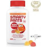 SmartyPants Kids Formula Daily Gummy Gluten Free, Multivitamin & Omega 3 Fish Oil (DHA/EPA) 120  Gummies