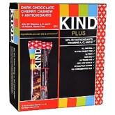 KindÂ® Plus- Dark Chocolate Cherry Cashew + Antioxidants (12 bars)