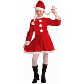 Lil Miss Santa Kids Costume Medium