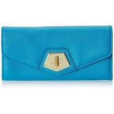 Nine West Rock and Lock Continental Wallet Wallet Holiday Teal