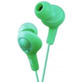 JVC HAFX5G Gumy Plus Inner Ear Headphones (Green)