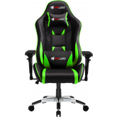Warlord Phantom Gaming Chair - Black/Green (GAM-WRD-GCH-003)