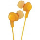 JVC HAFX5D Gumy Plus Inner Ear Headphones (Orange)