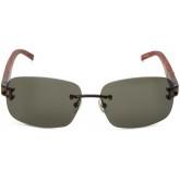 Montblanc MB408S6049N Rimless Sunglasses