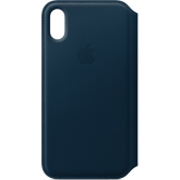 Apple iPhone X Leather Folio (Cosmos Blue)