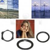  Cokin Creativity Kit: Includes A Series Holder, 49mm Adapter Ring, 52mm Adapter Ring, Star Effect (8 Point) Filter (A056), Blue Graduated B2 Filter (A123) and Diffuser 1 Filter (A083/830)