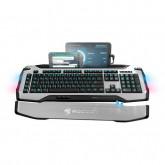 ROCCAT Skeltr Smart Communication RGB Gaming Keyboard (White)
