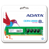 Adata Unbuffered-DIMM 8GB DDR4 2666Mhz AD4U266638G19-R RAM for Desktop