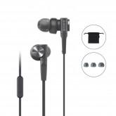 Sony MDR-XB55AP Premium In-Ear Extra Bass Headphones with Mic (Black)