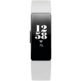Fitbit Inspire HR Fitness Tracker -White/Black