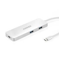 Premium USB-C Hub with HDMI and Power Delivery - Silver (A8342H41) Tajori