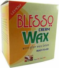 Blesso Cream Wax With After Wax Lotion (Lemon) Tajori