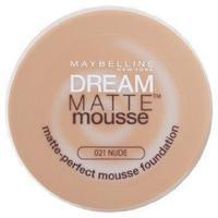 Maybelline Dream Matte Mousse Foundation Nude Beige 021 Tajori