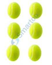 Pack Of 6 - Sports Tennis Cricket Ball - Green Tajori