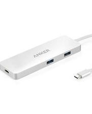 Anker Premium USB-C Hub with HDMI and Power DeliveryÂ - Silver Tajori