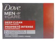 Dove Men Care Deep Clean Body and Face Bar 120 Grams Tajori