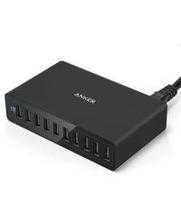Anker PowerPort 10 -60W 10 Port USB Charger - Black Tajori