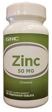 GNC Zinc 50MG 100 Veg Tablets Tajori