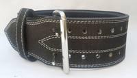 Power Weight lifting belt with double prong buckle Tajori