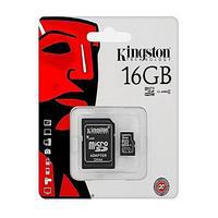 Kingston 16GB Micro SD Memory Card  with Adapter Tajori