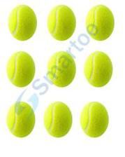 Pack Of 9 - Sports Tennis Cricket Ball - Green Tajori