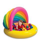 Intex Inflatable Rainbow Sunshade Baby Pool Tajori