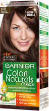Garnier Color Naturals Hair Color Creme Brownie Chocolate 4.15 Tajori