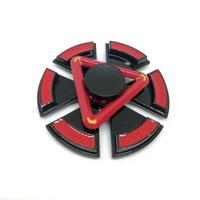 Double Wheel Spinner in Red & Black Tajori