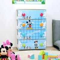 4 Drawers Disney Mickey Cabinet Tajori