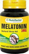 Nutrifactor Melatonin Natural Sleep Aid 3MG (30 Tablets) Tajori