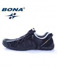 BONA Black Running Shoes