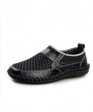 Black Breathable Mesh Shoes