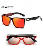 KDEAM Orange White Polarized Sports Sunglasses