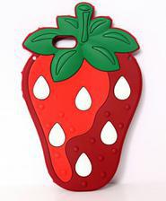 Strawberry iPhone 7 3D Silicone Gel Mobile Back Cover
