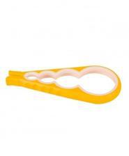 Pack Of 2 Yellow Pvc Multifunction Kitchen Tool Opener