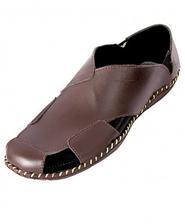Brown Arabic Style Casual Sandal
